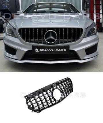 GT-R Panamericana Look Front Grill voor Mercedes Benz CLA-Kl, Ophalen of Verzenden