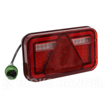 Achterlicht Aspöck Multiled IV rechts – ASS2 connector –, Auto diversen, Aanhangwagen-onderdelen, Ophalen of Verzenden, Nieuw