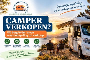Camper verkopen? Wij helpen