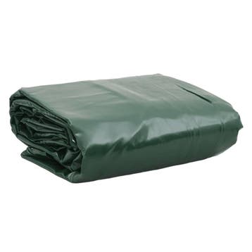 vidaXL Dekzeil 650 g/m² 3x3 m groen, Verzenden, Nieuw