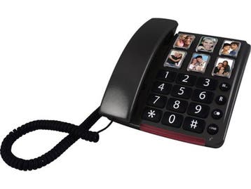 Alecto CW30 - Senioren Telefoon - Grote fototoetsen - Extra, Verzenden, Zo goed als nieuw