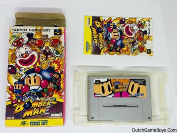Super Famicom - Super Bomberman, Spelcomputers en Games, Games | Nintendo Super NES, Verzenden, Gebruikt