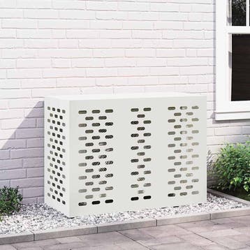 vidaXL Airconditioner hoes Wit 110 x 50 x 80 cm Koudgewalst, Verzenden, Nieuw