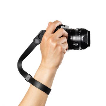 Peak Design Cuff Leather Camera Strap Wrist Black, Ophalen of Verzenden, Nieuw
