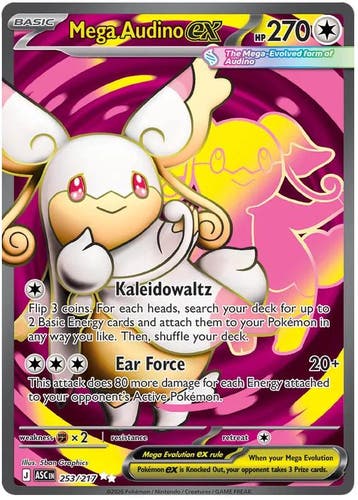 Mega Audino ex (ASC 253), Ophalen of Verzenden, Nieuw