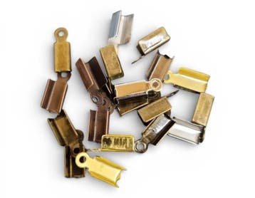 20 x Veterklemmen mix 12 x 4,5 mm – oogje 1,2 mm – mix k, Ophalen of Verzenden, Nieuw, Kraal