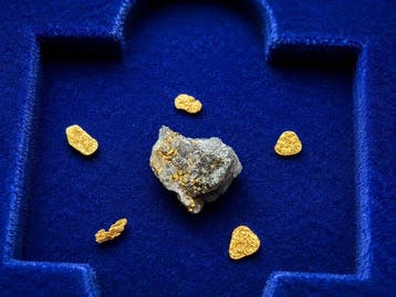 Goud Goud nuggets- 1.24 g - (6)