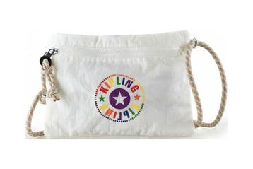 Kipling Schoudertas Wit, Verzenden, Zo goed als nieuw, Wit