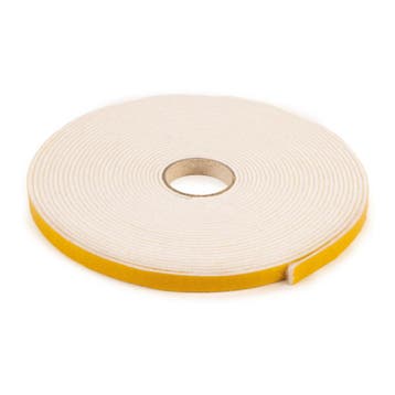 Zelfklevend Vilt / 10mm Plakvilt op Rol (10m) - Wit - Br...