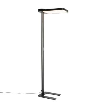 Daglicht vloerlamp zwart vierkant incl. LED en dimmer - Guzo, Verzenden, Nieuw, Modern