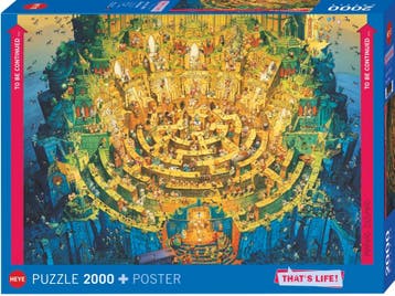Thats Life - Deep Down Puzzel (2000 stukjes) | Heye -, Verzenden, Nieuw