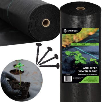 Worteldoek - Anti -Onkruid - Beschermfolie - 50g - 1,6X5 M, Tuin en Terras, Overige Tuin en Terras, Ophalen of Verzenden, Nieuw