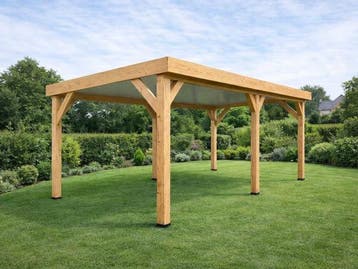 Veiling - Douglas overkapping 500x300x245 cm, Nieuw