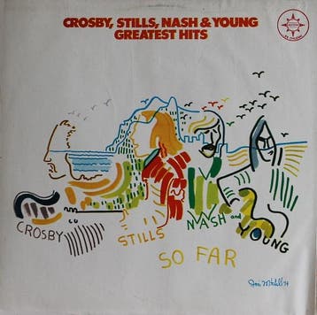 Crosby, Stills, Nash &amp; Young - So Far, Ophalen of Verzenden, Gebruikt
