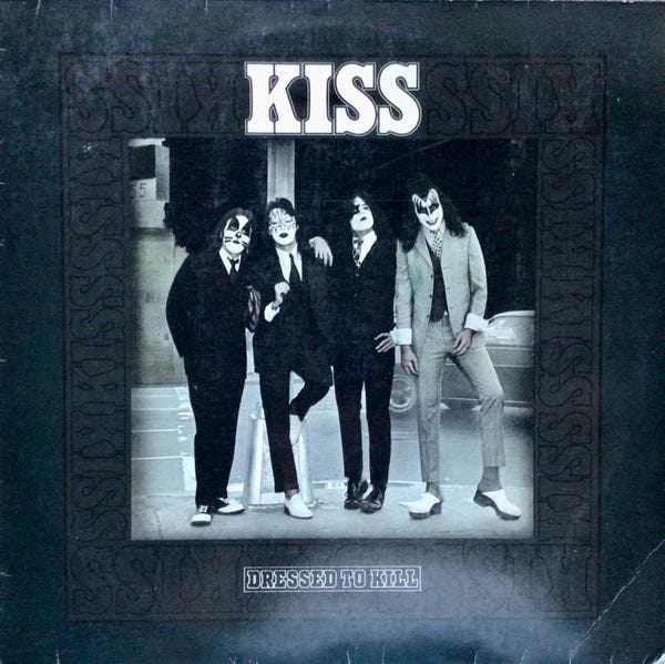 Kiss – Dressed To Kill (LP, 1975), Cd's en Dvd's, Vinyl | Rock, Gebruikt, Ophalen of Verzenden