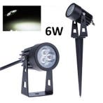 LED tuinverlichting - 6W - grond spot 12V - Koud Wit, Tuin en Terras, Buitenverlichting, Ophalen of Verzenden, Nieuw