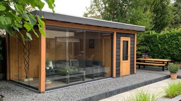 ALL-IN DEAL- Overkapping met glazen schuifwanden 6x4m., Tuin en Terras, Overkappingen, Ophalen of Verzenden, Nieuw, Serre