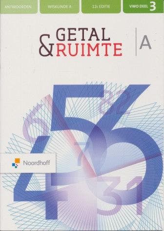 Getal en ruimte 12e editie Antwoordenboek 5A deel 3 VWO (978, Boeken, Schoolboeken, Verzenden, Nieuw