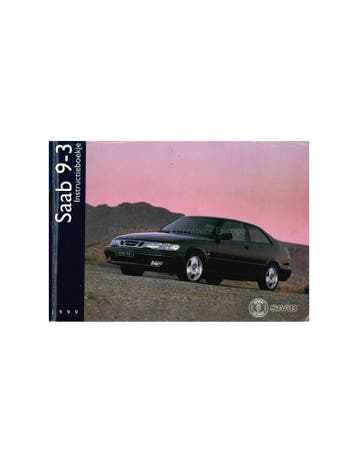 1999 SAAB 9-3 INSTRUCTIEBOEKJE NEDERLANDS, Auto diversen