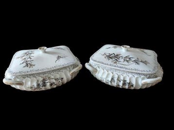 Limoges - Haviland & Co. - Serveerschaal (2) - Porselein -