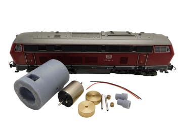 micromotor HR025C motor ombouwset voor Roco BR 215, Overige merken, Gelijkstroom, Verzenden, Overige typen