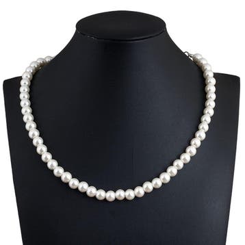 Fako Bijoux - Parelketting - 8mm - Glasparels - Parelmoer -, Verzenden, Nieuw