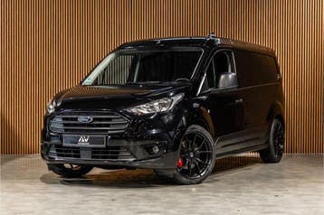 Ford Transit Connect 1.5 EcoBlue L2 | 3-Zitter | Sortimo inr, Stof, Gebruikt, Zwart, Zwart