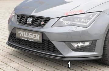 Rieger spoilerzwaard | Leon FR (5F): 01.13-12.16 (tot Faceli, Auto-onderdelen, Carrosserie en Plaatwerk, Verzenden, Nieuw, Seat