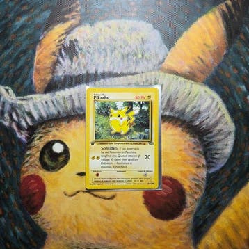 Pokémon - 1 Card - Pikachu 60/64 First edition - WOTC, Hobby en Vrije tijd, Verzamelkaartspellen | Pokémon, Nieuw