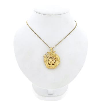 Chinese drakenhanger (Hanger of bedel), Ophalen of Verzenden, Gebruikt, Goud, Overige merken