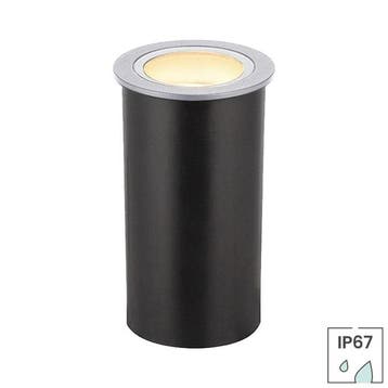 Grondspot buiten | Riga | IP67 | Aluminium |  | Rond |, Verzenden, Minder dan 50 watt, Wandlamp, Nieuw