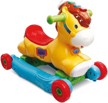 VTech 2-in-1 Schommelpaard | Retourdeal 34% Korting, Ophalen of Verzenden, Zo goed als nieuw, Overige typen, Met geluid