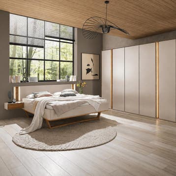 Forestales Miami Sandstorm Houten Bed - 160 x 200, Nieuw