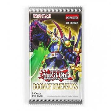 Yu-Gi-Oh! Doom of Dimensions Booster, Ophalen of Verzenden, Nieuw