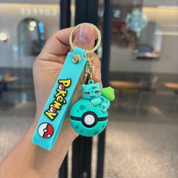 Pokémon Sleutelhanger Set met Pikachu, Eevee & Charmander -