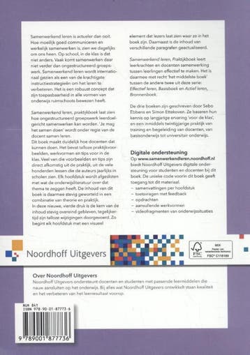 Samenwerkend leren - praktijkboek / Vast Boek 9789001877736, Boeken, Studieboeken en Cursussen, Verzenden, Gelezen, Sebo Ebbens
