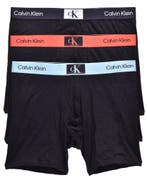 Calvin Klein Boxer Brief 3 Pack Cotton Stretch Maat S,M, Verzenden, Overige kleuren, Calvin Klein, Boxer