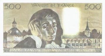 France Fay 71/33 500 Francs Pascal 03/04/1985 P 231 Vz Pi..., Verzenden