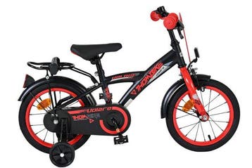 Volare Thombike Kinderfiets - Jongens - 14 inch - Zwart/Rood, Verzenden, Nieuw