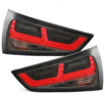 Achterlichten Audi A1 LED Zwart/Smoke, Ophalen of Verzenden, Nieuw