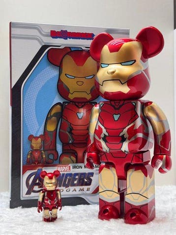 Medicom Toy - BE@RBRICK 400% & 100% Iron Man Mark 85