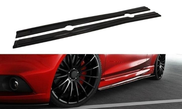Zijskirts Diffusers Ford Fiesta ST / ST-Line Mk7 / Mk7 FL, Auto-onderdelen, Carrosserie en Plaatwerk, Ophalen of Verzenden