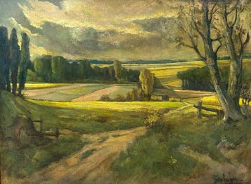 Fritz Fischer (1889-1974) - Landschap