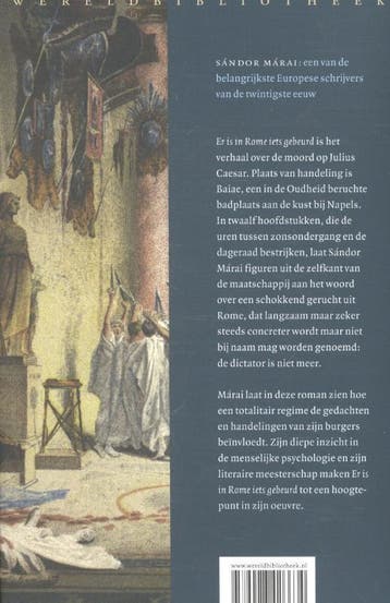 Er is in Rome iets gebeurd 9789028426634 Sándor Márai, Verzenden, Zo goed als nieuw, Sándor Márai
