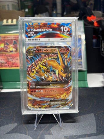 Pokémon Graded card - Mega Charizard EX, Charizard #002 JPN, Nieuw