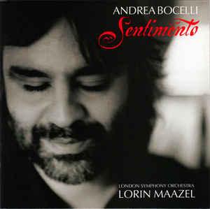 cd - Andrea Bocelli - Sentimento, Verzenden, Zo goed als nieuw
