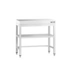 GGM Gastro | RVS werktafel PREMIUM - 700x700mm - met |, Verzenden, Nieuw in verpakking, Meubilair