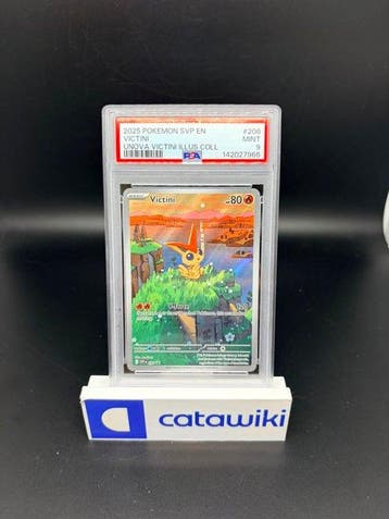 Pokémon - 1 Graded card - Victini SVP208 PSA 9 - Scarlett, Nieuw