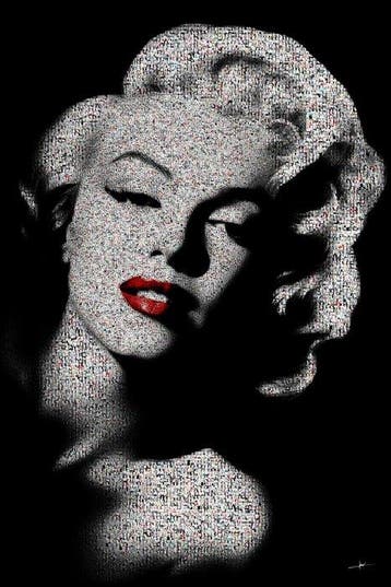 David Law - Crypto Marilyn VII - 2.0 - Format XL 60x90