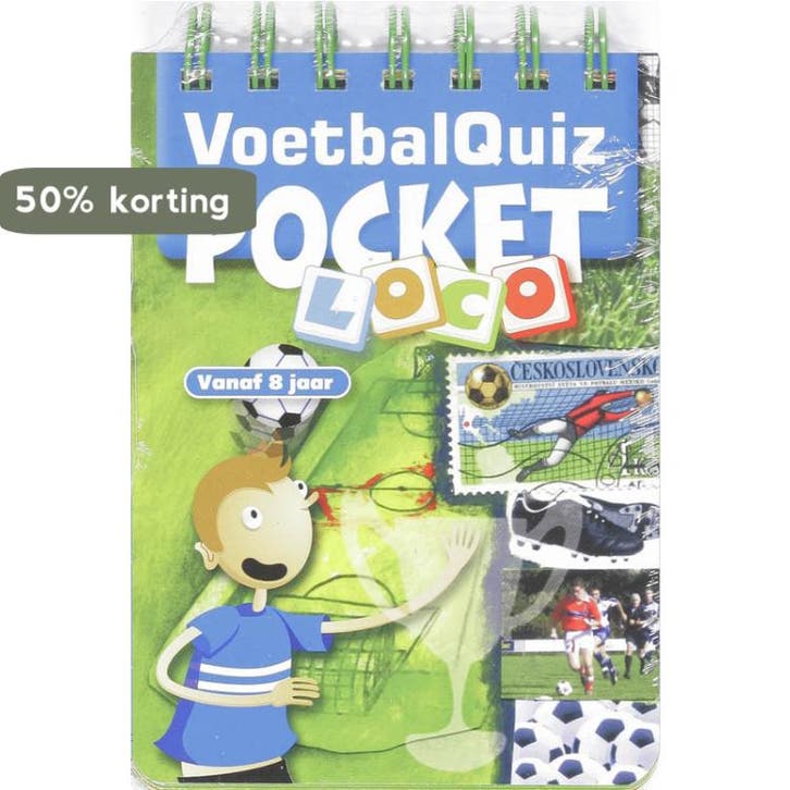 Pocket Loco Boekje Voetbalquiz 9789001411091, Boeken, Schoolboeken, Gelezen, Verzenden